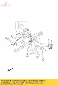 yamaha 1P6H39761100 interruttore, maniglia 1 - Il fondo