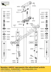 Aquí puede pedir horquilla-conjunto-vn900b6f de Kawasaki , con el número de pieza 440230042: