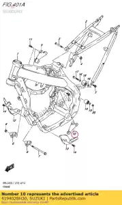 suzuki 4194028H30 wspornik komp, en - Dół