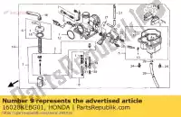 16028KEBG01, Honda, no hay descripción disponible honda ca 125 1999, Nuevo