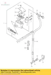 Here you can order the holder,master c from Suzuki, with part number 5967144300: