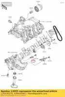 120530276, Kawasaki, 01 guide-chaîne,upp kawasaki  1000 2020, Nouveau