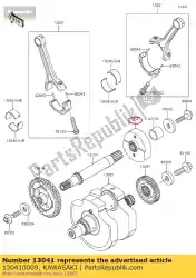 Here you can order the balancer,rh vn900b6f from Kawasaki, with part number 130410009: