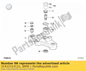 bmw 31422314131 bout - Onderkant
