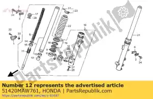 Honda 51420MAW761 caso comp., r. parte inferiore - Il fondo