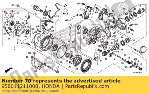 honda 958011211008 bullone, flangia, 12x110 - Il fondo