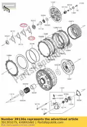 Tutaj możesz zamówić spr?? Ynowy zx600-k1h od Kawasaki , z numerem części 391301079: