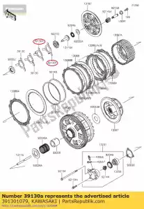 kawasaki 391301079 spr??ynowy zx600-k1h - Dół