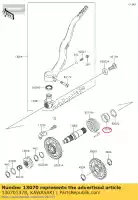 130701378, Kawasaki, guide,kick spring kx250-l4 kawasaki  klx kx 250 450 2002 2003 2004 2005 2006 2007 2008 2009 2010 2011 2012 2013 2014 2015 2016 2017 2018 2019 2020 2021, New