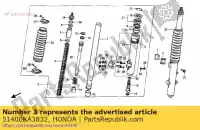 51400KA3832, Honda, fork assy,r fr honda cr  r cr125r 125 , New