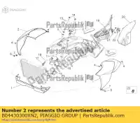 B04430300XN2, Piaggio Group, Pannello laterale rh. nero aprilia  dorsoduro zd4tv000, zd4tv001, zd4tva00, zd4tva01, zd4tvc00,  1200 2010 2011 2012 2013 2016, Nuovo