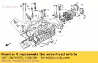 16212KF0650, Honda, jato, isolador r honda xr  r xr250r 250 , Novo