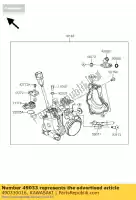 490330016, Kawasaki, dysza wtryskowa klx250s9f kawasaki klx 250 2009 2010 2011 2012 2013 2014 2015 2016, Nowy