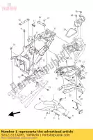 5VX21511A0P5, Yamaha, b?otnik, przód yamaha xj 600 2009, Nowy