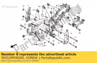 50352MFAD00, Honda, collar, rr. suspensión del motor honda cbf  a f fa cbf1000 cbf1000a cbf1000s cbf1000t cbf1000sa cbf1000ta 1000 , Nuevo