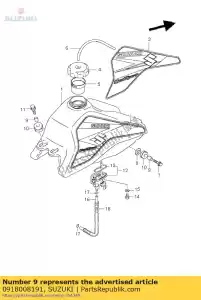 suzuki 0918008191 distanziatore - Il fondo