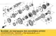 Gear, mainshaft fourth(28t) Honda 23461HP0A00