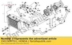 Qui puoi ordinare nessuna descrizione disponibile al momento da Honda , con numero parte 19015KPPT01: