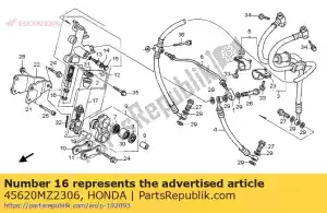 Honda 45620MZ2306 zuiger set, tweede master - Onderkant