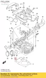 Qui puoi ordinare pipe assy, ?? Aspirazione da Suzuki , con numero parte 1310240HA0: