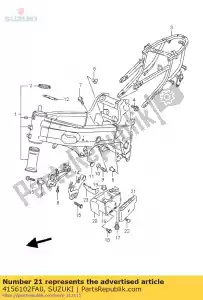 kawasaki 560671465 modèle zx1000d7f - La partie au fond