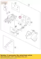 60013083200, KTM, pistoni dei freni 05 ktm  adventure sm super adventure super enduro superm supermoto 950 990 1050 1090 1190 1290 2003 2004 2005 2006 2007 2008 2009 2010 2011 2012 2013 2014 2015 2016 2017 2018 2019 2020 2021, Nuovo