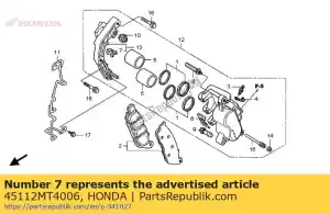 honda 45112MT4006 retenue - La partie au fond