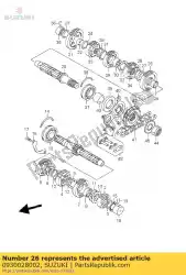 Qui puoi ordinare cespuglio da Suzuki , con numero parte 0930028002: