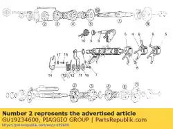 Tutaj możesz zamówić ko? Ek od Piaggio Group , z numerem części GU19234600: