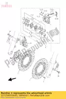 1D72580T0000, Yamaha, zespó? zacisku (lewy) yamaha xv 1900 2006 2007 2008 2009, Nowy