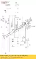 48600431S4, KTM, schroefdop m15x1.5 com ktm  adventure 1090 1190 1290 2013 2014 2015 2016 2017 2018 2019 2020, Nieuw