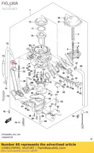 Suzuki 1348129FA0 spring - Bottom side