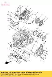 Here you can order the cover, generator from Yamaha, with part number 23P154150000: