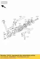 131410038, Kawasaki, cambio de tambor kawasaki klx  a klx110 110 , Nuevo