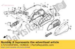 Aqui você pode pedir o comp tubo, vazamento de ar em Honda , com o número da peça 17251KGF900: