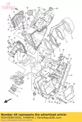 Ici, vous pouvez commander le tuyau auprès de Yamaha , avec le numéro de pièce 904450803000: