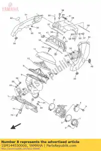 yamaha 1SM144530000 giunto, filtro dell'aria 1 - Il fondo