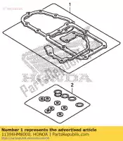 11394HM8000, Honda, junta, fr. tampa do cárter honda  trx 250 2001 2002 2003 2004 2005 2006 2007 2008 2010 2011 2017 2018 2019 2020, Novo