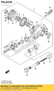 suzuki 2731238F00 stop, laatste d - Onderkant