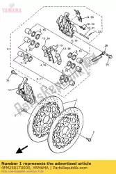 Here you can order the disc brake assy from Yamaha, with part number 4FM2581T0000: