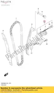 suzuki 1283019B02 conjunto de ajuste, t - Lado inferior