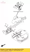 35H851320000, Yamaha, support, réflecteur yamaha xj xjf 900, Nouveau