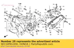 Tutaj możesz zamówić ? Ruba specjalna 10x41,5 od Honda , z numerem części 90110MEL000: