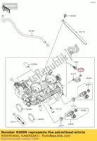 920091860, Kawasaki, vite vn250-a3p kawasaki  er-6f er-6n kle klz vulcan 650 1000 2006 2007 2008 2009 2010 2011 2012 2013 2014 2015 2016 2017 2018 2019 2020 2021, Nuovo