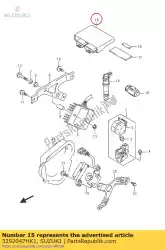 Aqui você pode pedir o unidade de controle, fi em Suzuki , com o número da peça 3292047HK1:
