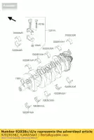 920281882, Kawasaki, boccola, albero a gomiti, bl zx600-g1 kawasaki zx 600 1998 1999 2000 2001 2002 2003 2004, Nuovo