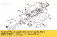 80106HP1000, Honda, quedarse l, rr guardabarros honda trx450r sportrax 37kw te30u australia 450 , Nuevo