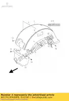 6817010FA0BFB, Suzuki, aucune description disponible pour le moment suzuki vl intruder c1500 vl1500 lc 1500 , Nouveau