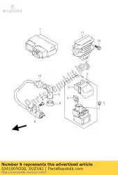 Aqui você pode pedir o bobina assy, ?? Acender em Suzuki , com o número da peça 3341005G00: