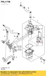 Ici, vous pouvez commander le pompe à carburant auprès de Suzuki , avec le numéro de pièce 1510033H03:
